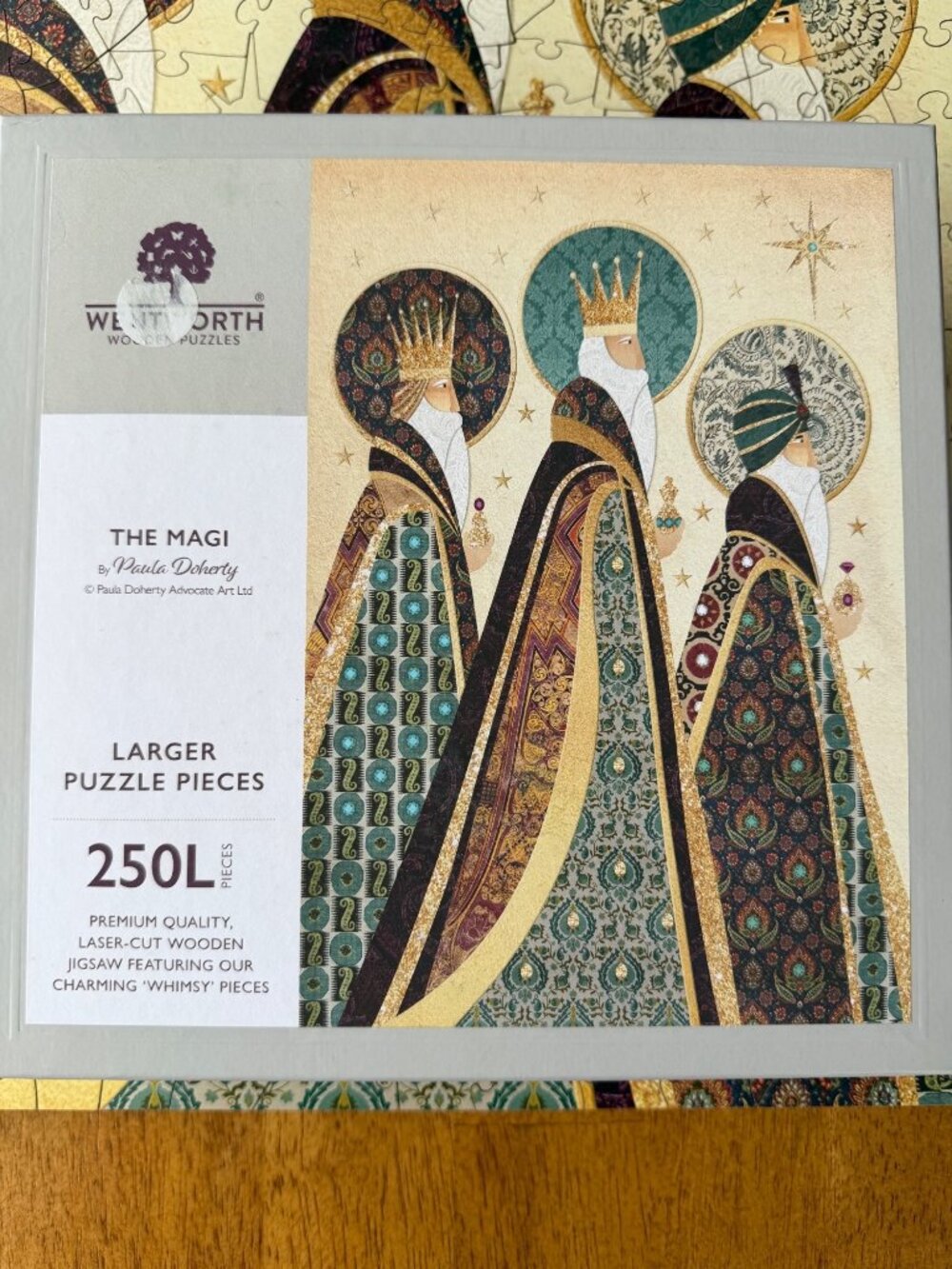 Wentworth Wooden Jigsaw Puzzle 250L Larger Puzzle Pieces The Magi